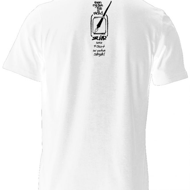 Malaysian Official 1 T-Shirt (White) - Image 2