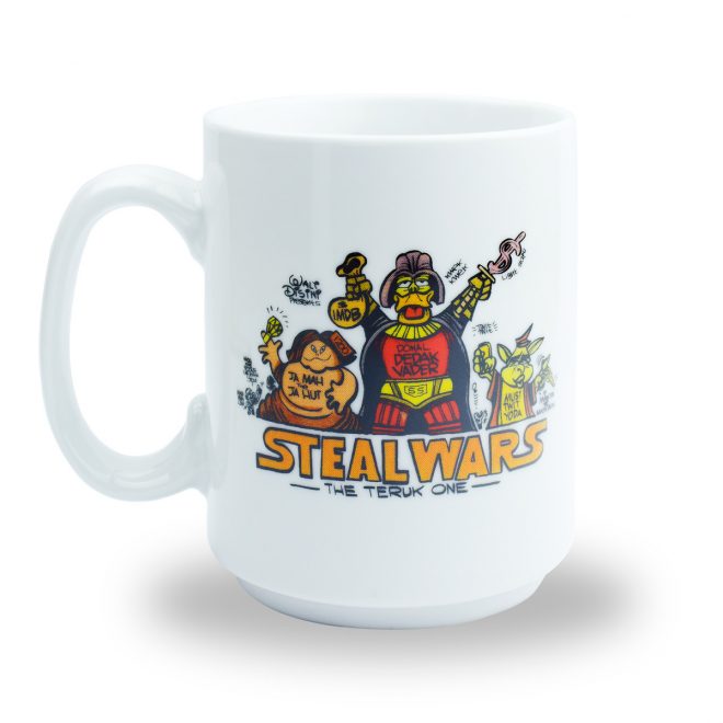 Steal Wars Mug (White) - Image 1