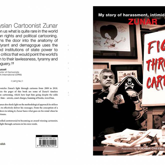 Fight Through Cartoons. My story of harassment, intimidation and jail - Zunar. (English) - Image 2